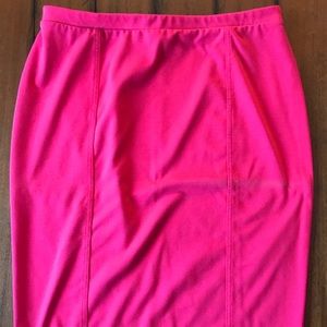 Fun Pink Pencil Skirt
